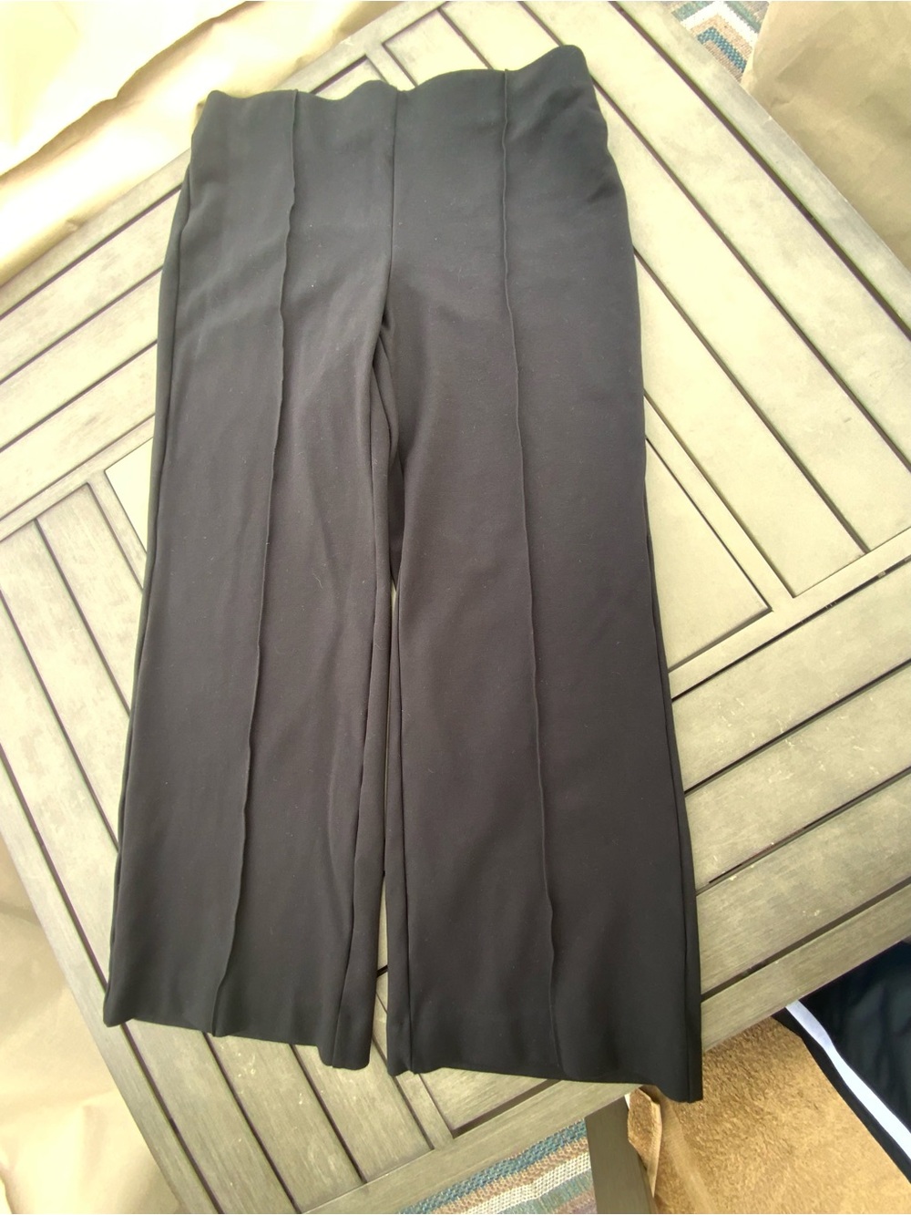 Chico’s Dark Black Stretch Pants Chico Size 2R